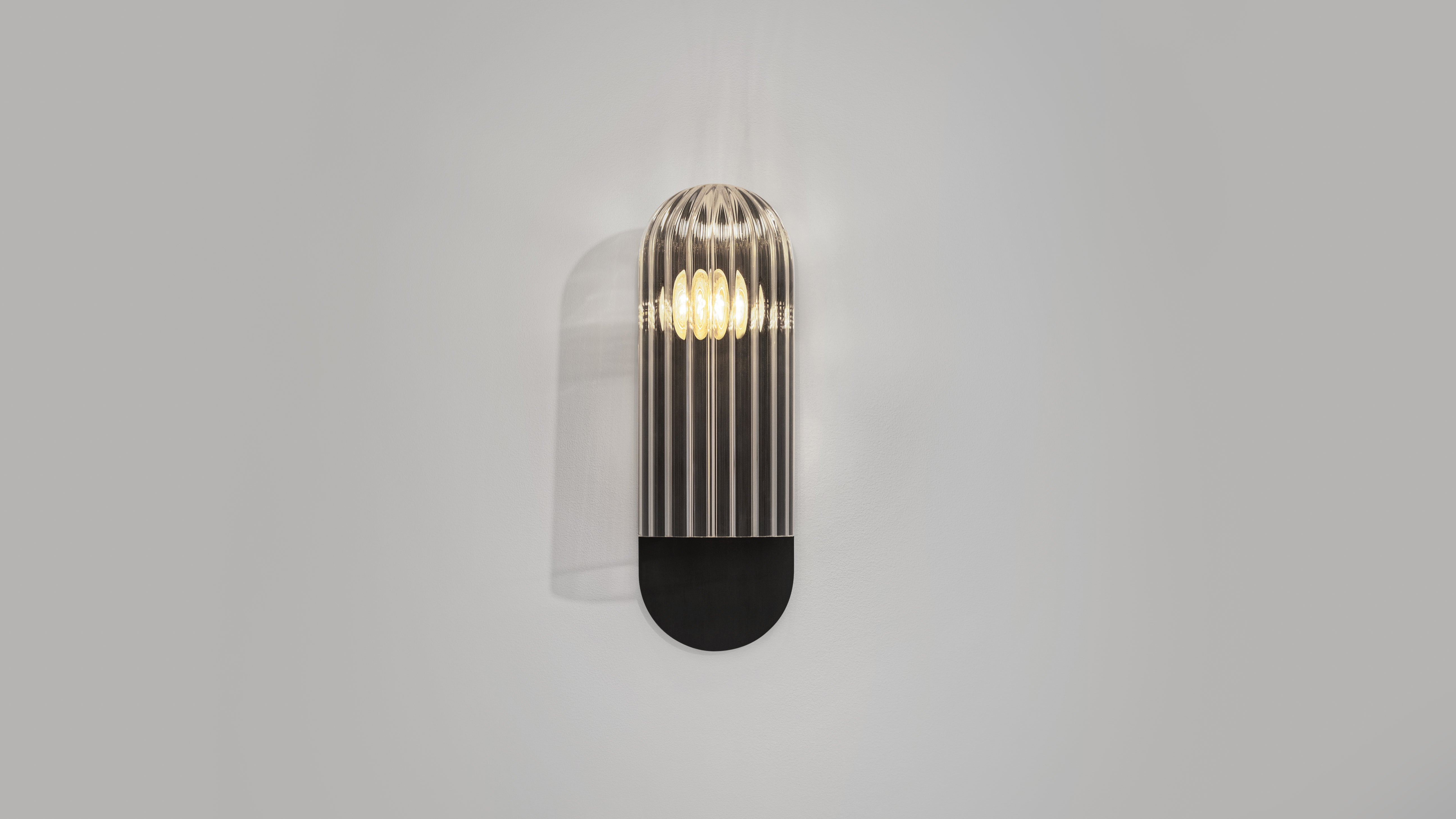 Schwung Odyssey Paris Black Gunmetal Wall Light